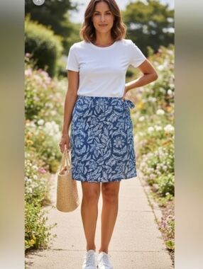 Ripskirt Hawaii Navy Blue SIze Large